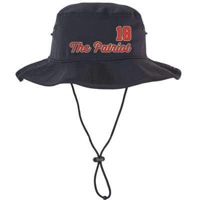 Matthew Slater The Patriot Captain 18 Bucket Hat