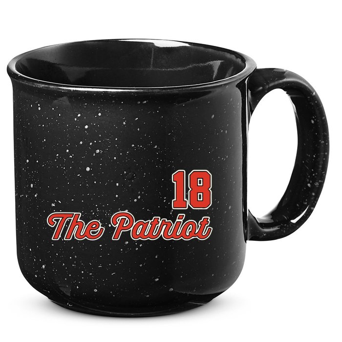 Matthew Slater The Patriot Captain 18 15oz Campfire Ceramic Mug