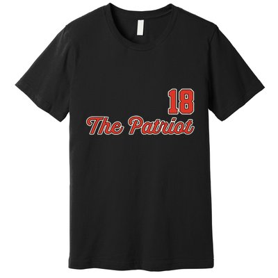 Matthew Slater The Patriot Captain 18 Premium T-Shirt