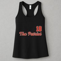 Matthew Slater The Patriot Captain 18 Womens Tank Top