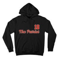 Matthew Slater The Patriot Captain 18 Tall Hoodie