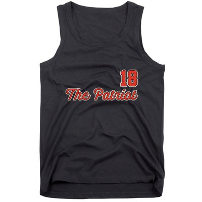 Matthew Slater The Patriot Captain 18 Tank Top