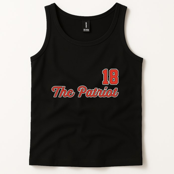 Matthew Slater The Patriot Captain 18 Tank Top
