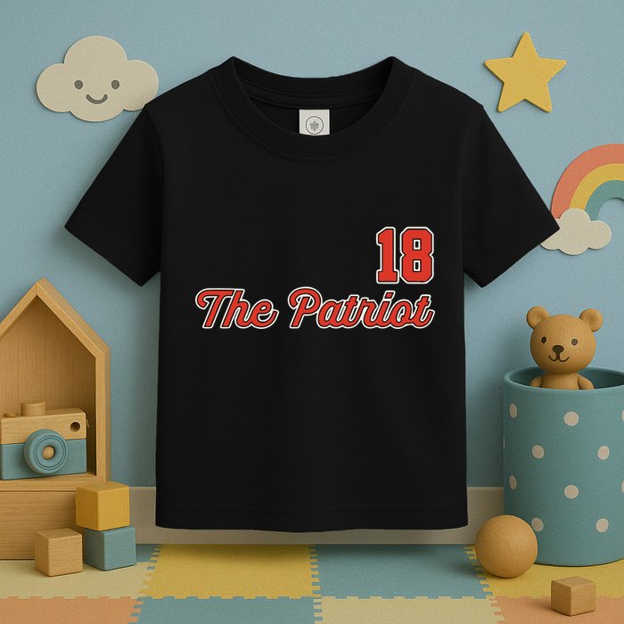 Matthew Slater The Patriot Captain 18 Toddler T-Shirt