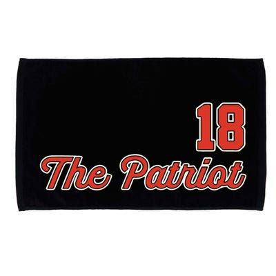 Matthew Slater The Patriot Captain 18 Microfiber Hand Towel