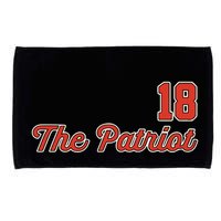 Matthew Slater The Patriot Captain 18 Microfiber Hand Towel