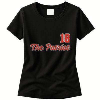 Matthew Slater The Patriot Captain 18 Womens T-Shirt