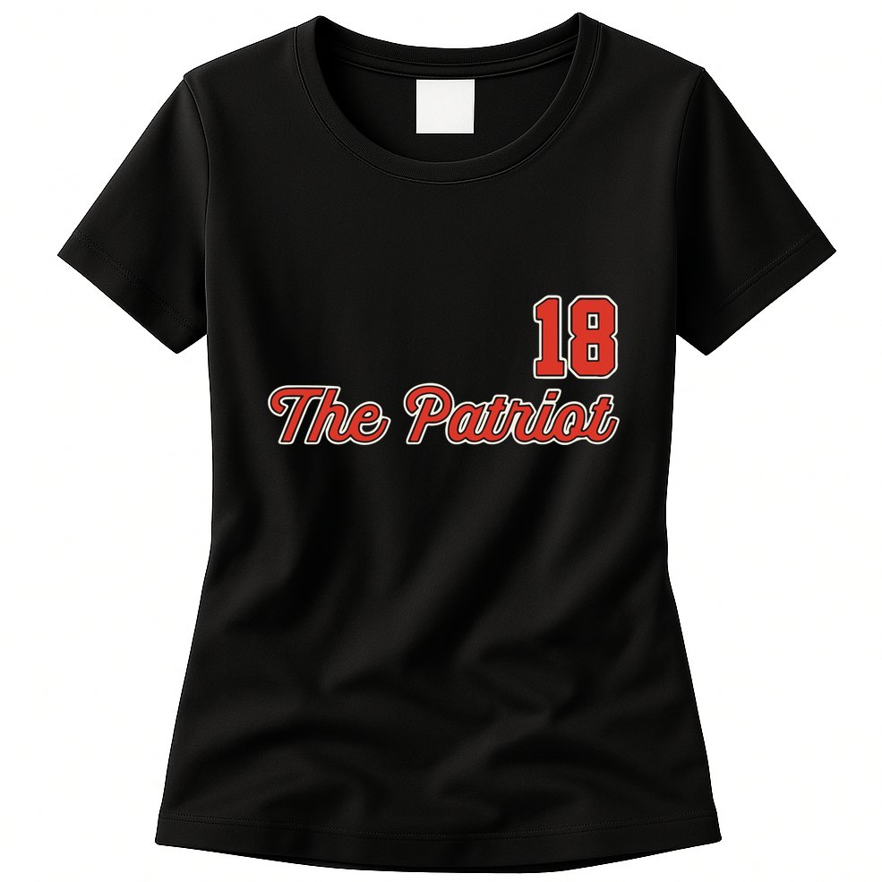 Matthew Slater The Patriot Captain 18 Womens T-Shirt