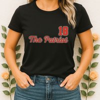 Matthew Slater The Patriot Captain 18 Womens T-Shirt