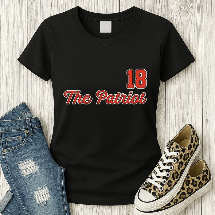 Matthew Slater The Patriot Captain 18 Womens T-Shirt