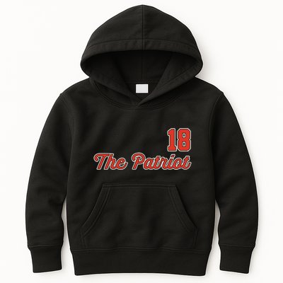 Matthew Slater The Patriot Captain 18 Kids Hoodie