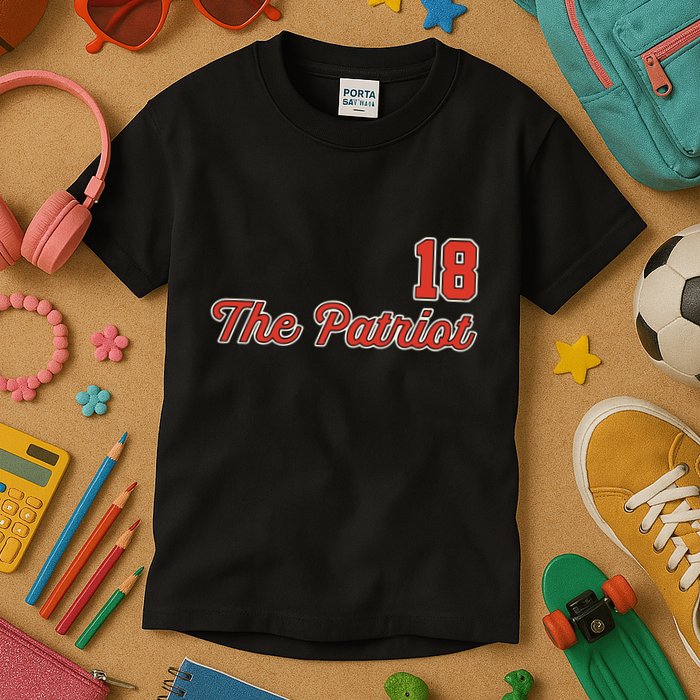Matthew Slater The Patriot Captain 18 Kids T-Shirt