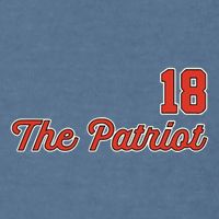 Matthew Slater The Patriot Captain 18 Garment-Dyed Sweatshirt
