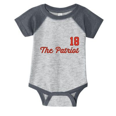 Matthew Slater The Patriot Captain 18 Infant Baby Jersey Bodysuit