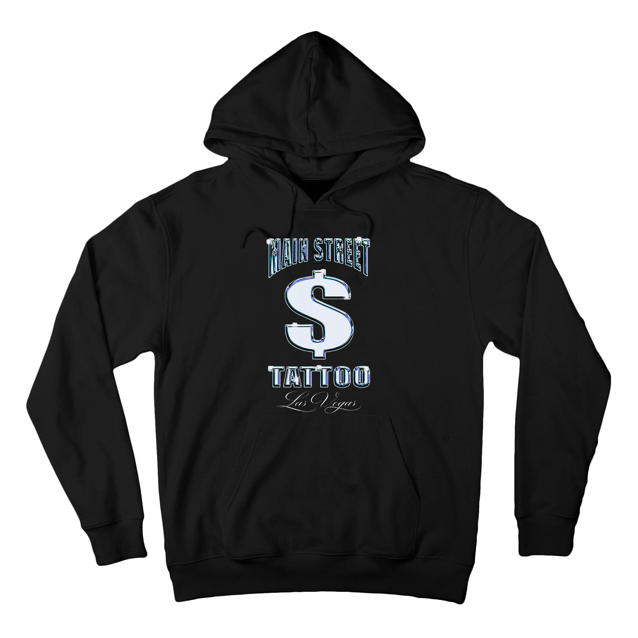 Main Street Tattoo Las Vegas Tall Hoodie
