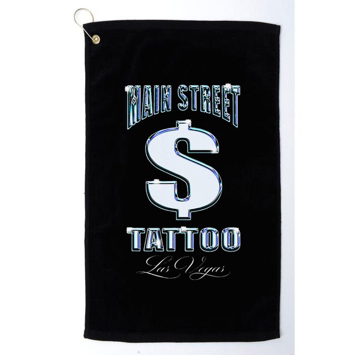 Main Street Tattoo Las Vegas Golf Towel