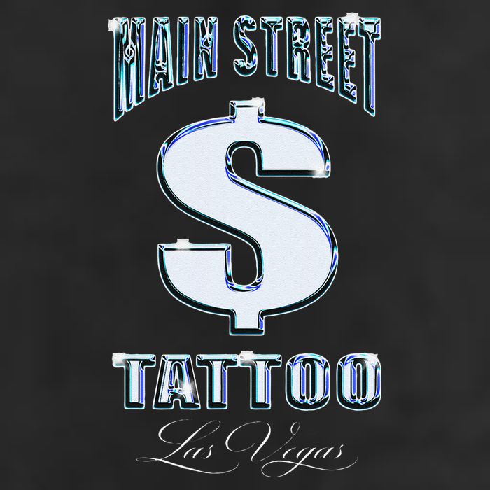 Main Street Tattoo Las Vegas Golf Towel