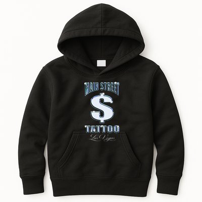Main Street Tattoo Las Vegas Kids Hoodie