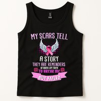 My Scars Tell A Story Breast Cancer Tank Top