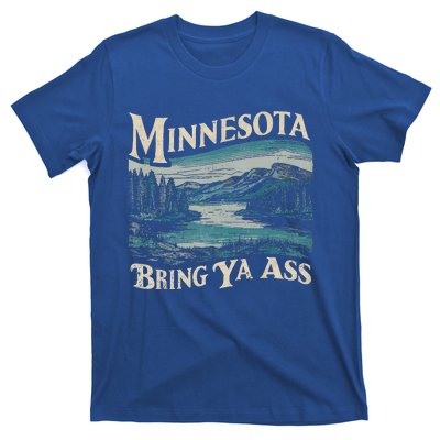 Minnesota Souvenir Travel Humor Bring Ya Ass T-Shirt