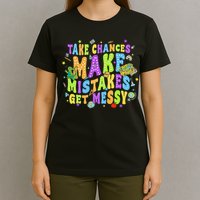 Magic Schoolbus Take Chances Make Mistakes Get Messy T-Shirt