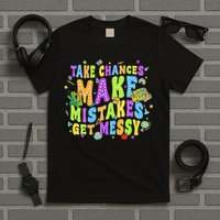 Magic Schoolbus Take Chances Make Mistakes Get Messy T-Shirt
