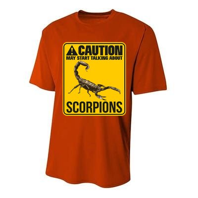 May Start Talking About Scorpions Animal Scorpion Meaningful Gift Performance Sprint T-Shirt