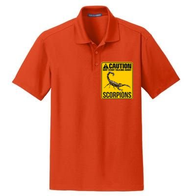 May Start Talking About Scorpions Animal Scorpion Meaningful Gift Dry Zone Grid Polo