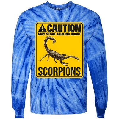 May Start Talking About Scorpions Animal Scorpion Meaningful Gift Tie-Dye Long Sleeve Shirt