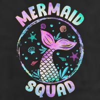 Mermaid Squad Themed Birthday Party Mermaids Family Matching Cool Comfort Performance Bucket Hat