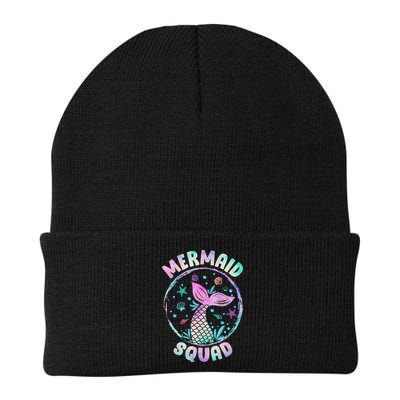 Mermaid Squad Themed Birthday Party Mermaids Family Matching Beanie