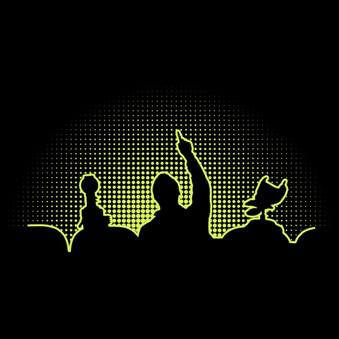 Mystery Science Theater 3000 Funny Stripe Pom Pom Beanie