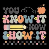 Motivational State Testing Test Day You Know It Now Show It Daily Commute Backpack
