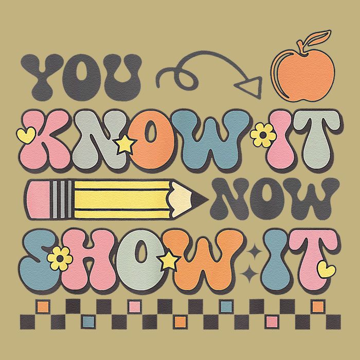 Motivational State Testing Test Day You Know It Now Show It Mousepad