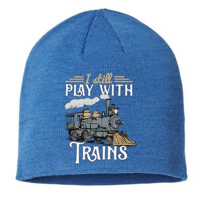 Model Steam Train Cute Gift Locomotive Trainspotting Meaningful Gift Sustainable Beanie