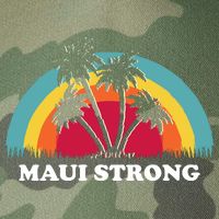 Maui Strong Tropical Hawaii Wildfire Legacy Tie Dye Trucker Hat