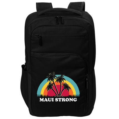 Maui Strong Tropical Hawaii Wildfire Impact Tech Backpack