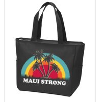 Maui Strong Tropical Hawaii Wildfire Zip Tote Bag