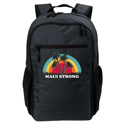 Maui Strong Tropical Hawaii Wildfire Daily Commute Backpack