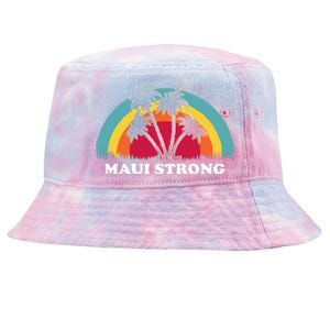 Maui Strong Tropical Hawaii Wildfire Tie-Dyed Bucket Hat