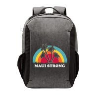Maui Strong Tropical Hawaii Wildfire Vector Backpack