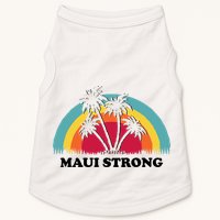 Maui Strong Tropical Hawaii Wildfire Doggie Tank