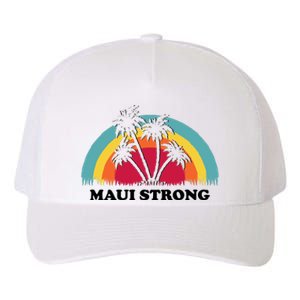 Maui Strong Tropical Hawaii Wildfire Yupoong Adult 5-Panel Trucker Hat