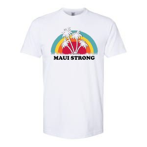 Maui Strong Tropical Hawaii Wildfire Softstyle® CVC T-Shirt