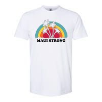 Maui Strong Tropical Hawaii Wildfire Softstyle CVC T-Shirt