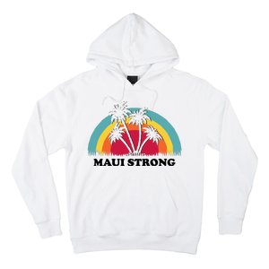 Maui Strong Tropical Hawaii Wildfire Hoodie