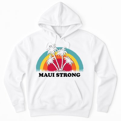 Maui Strong Tropical Hawaii Wildfire Hoodie