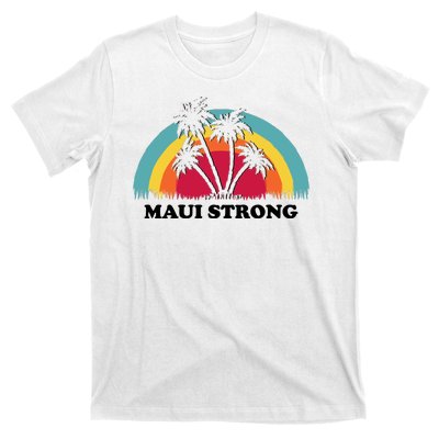 Maui Strong Tropical Hawaii Wildfire T-Shirt