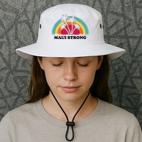 Maui Strong Tropical Hawaii Wildfire Bucket Hat