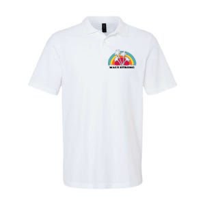 Maui Strong Tropical Hawaii Wildfire Softstyle Adult Sport Polo